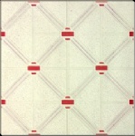 Artistic glazed tile