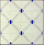 Artistic glazed tile