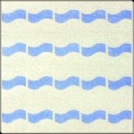 Pearl glazed tile