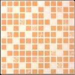 Artistic glazed tile