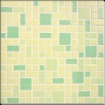 Artistic glazed tile