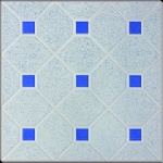 Artistic glazed tile