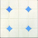 Artistic glazed tile