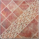 Rustic glazed tile