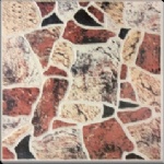 Rustic glazed tile