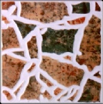 Rustic glazed tile