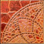 Rustic glazed tile